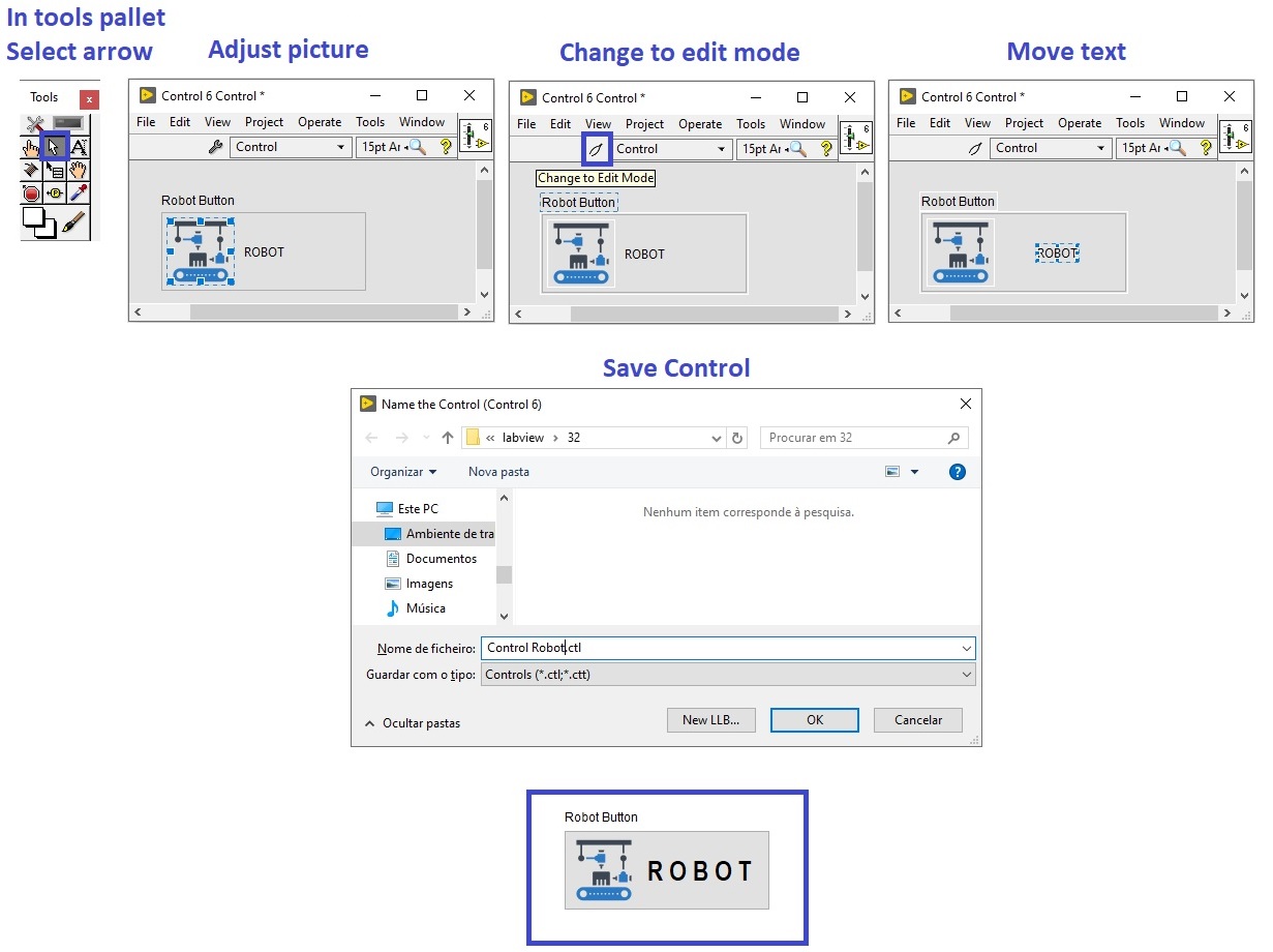 append text file labview
