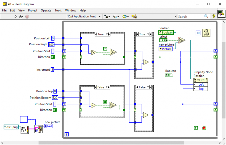property node labview